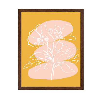 Minimal Floral Outline
