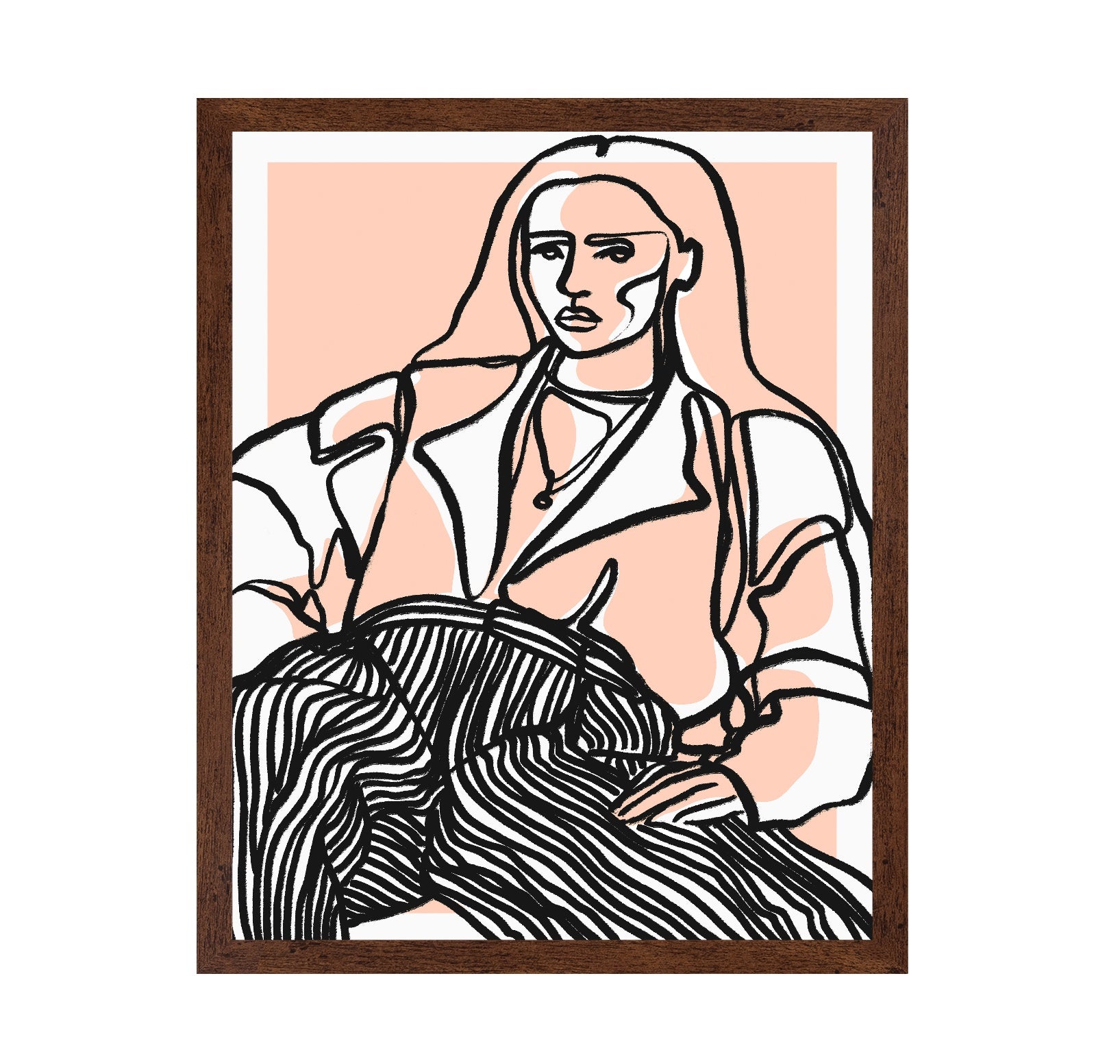 Modern Woman Sketch