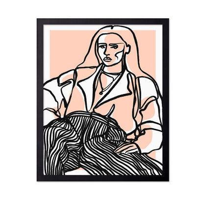 Modern Woman Sketch