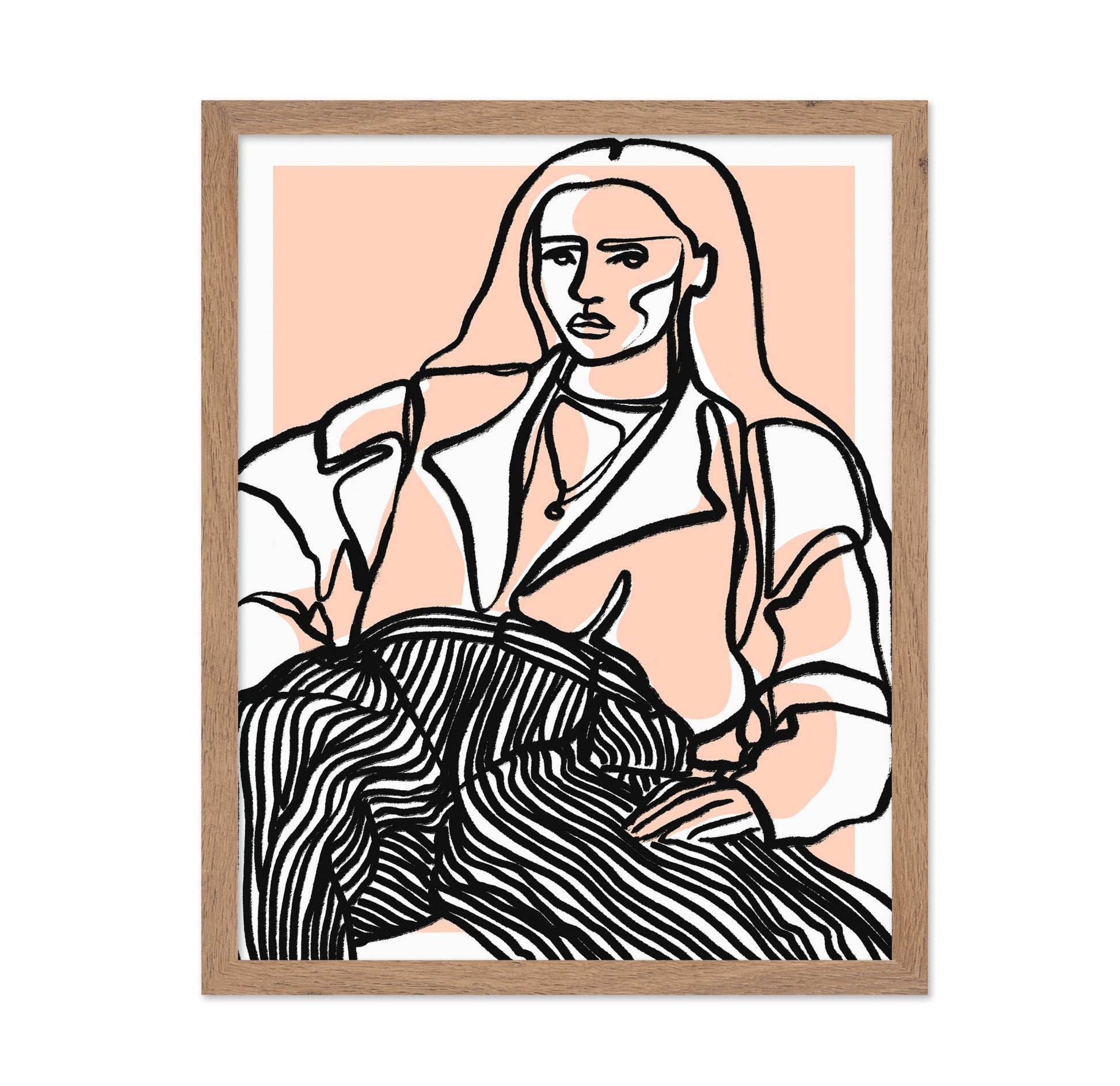 Modern Woman Sketch