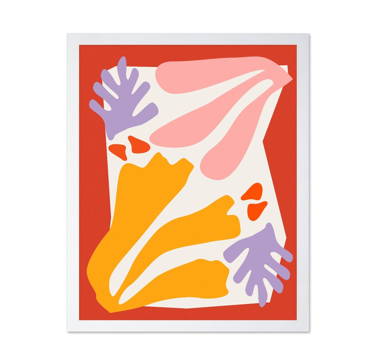 Colorful Organic Shapes No2