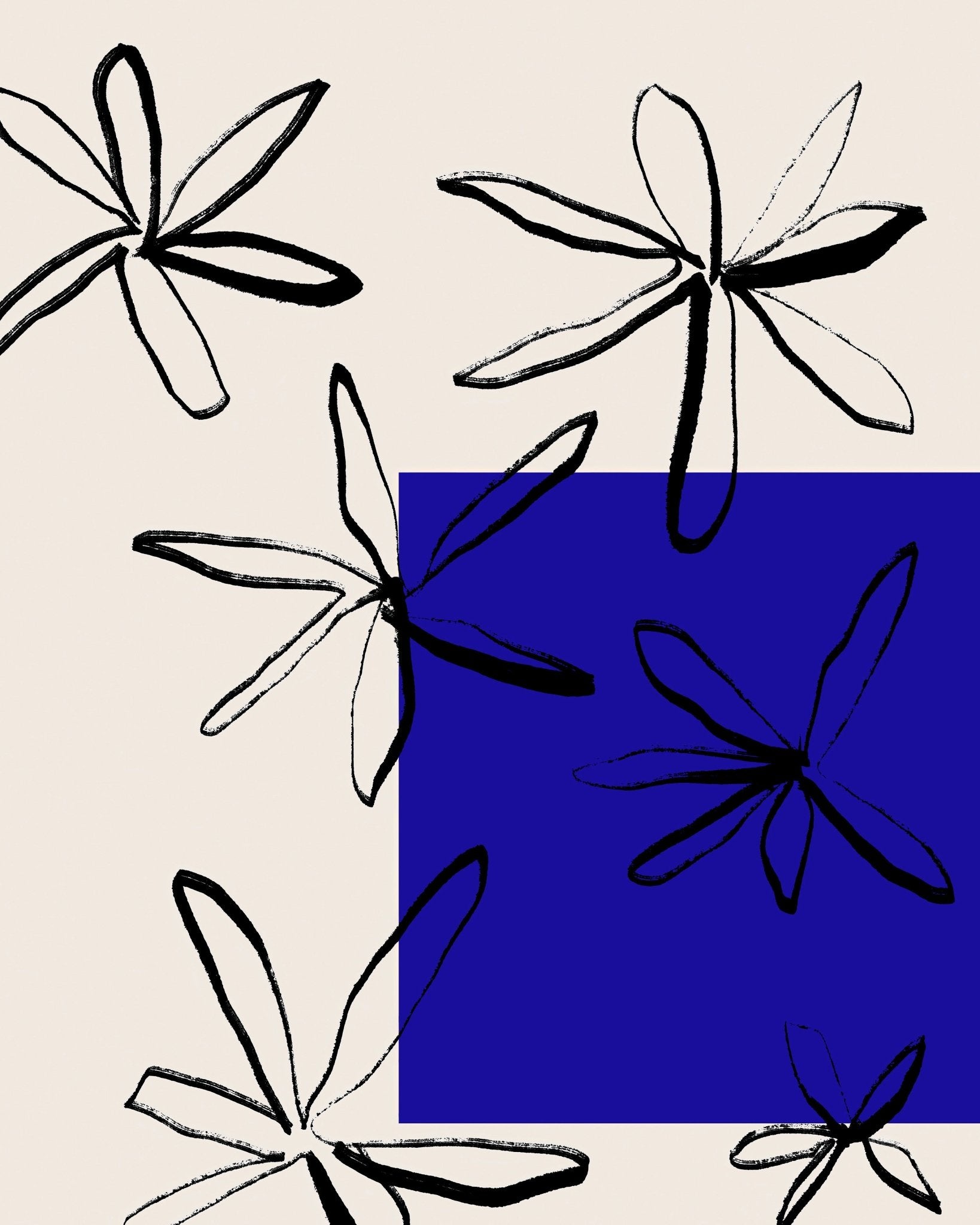 Minimal Floral Sketch