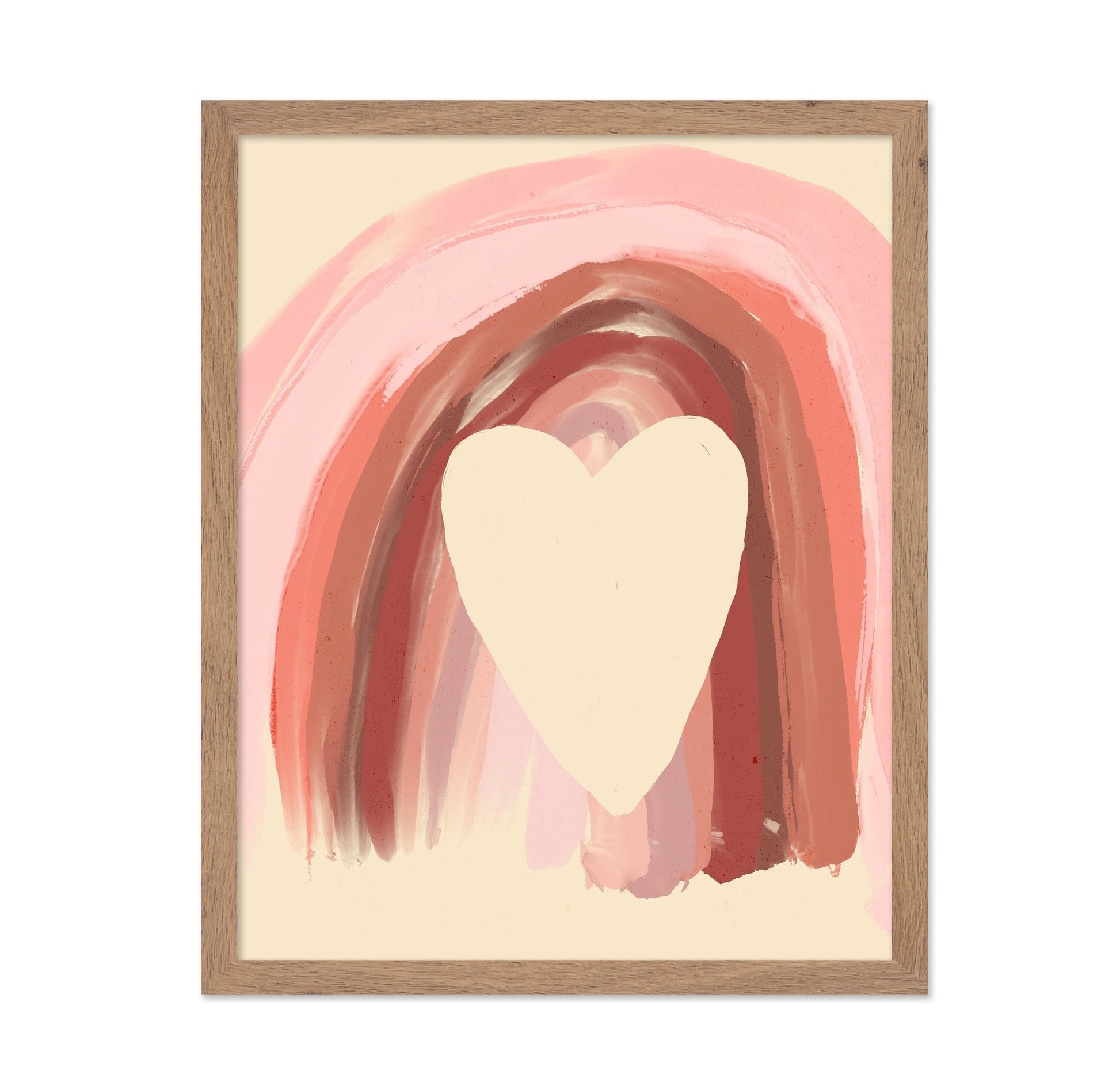 Rainbow Heart Love