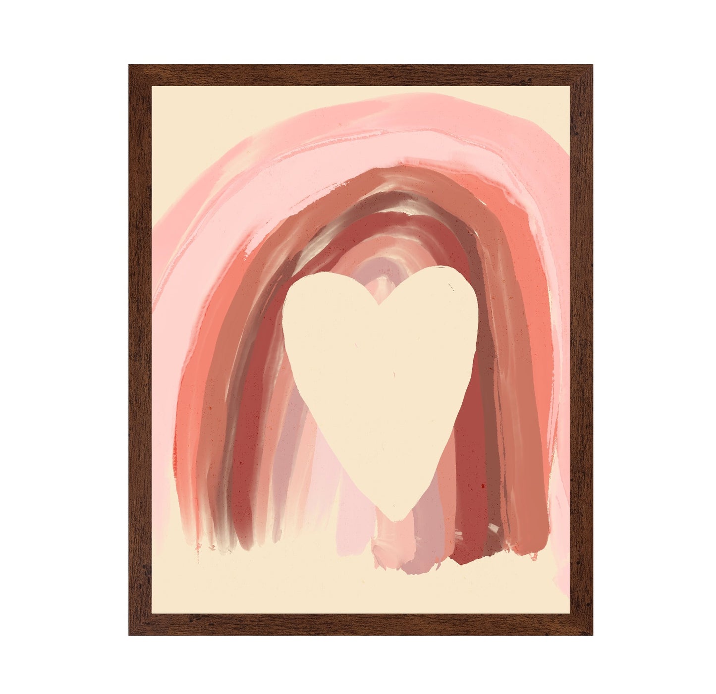 Rainbow Heart Love