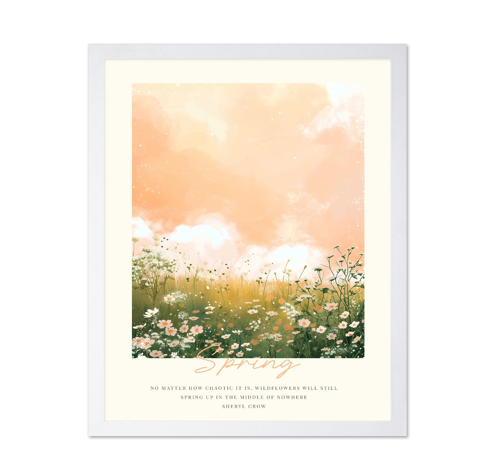 Spring Wildflower Field