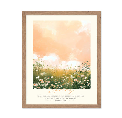 Spring Wildflower Field