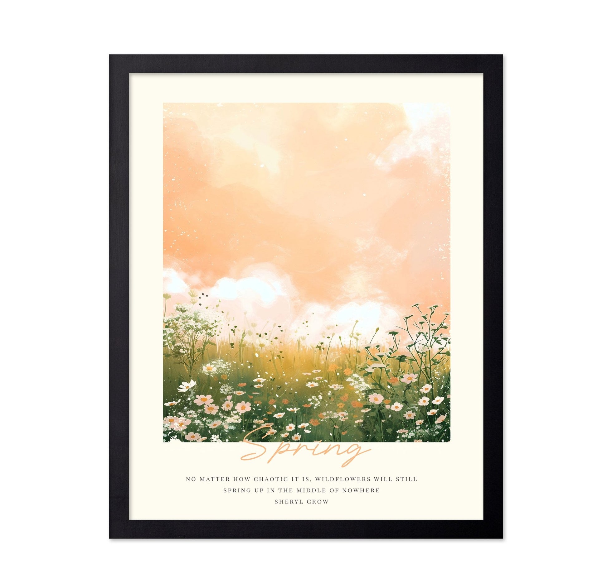 Spring Wildflower Field