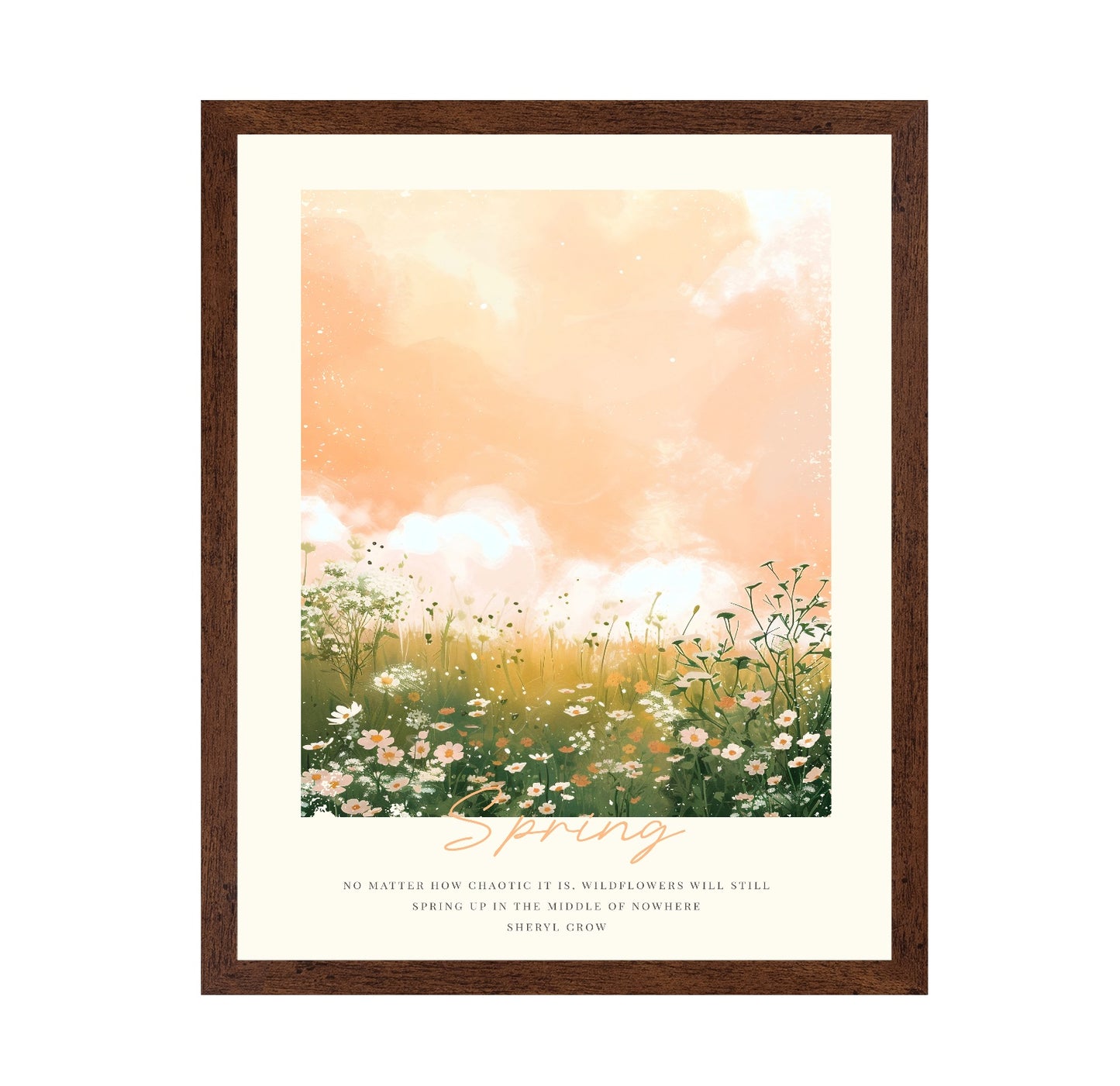 Spring Wildflower Field