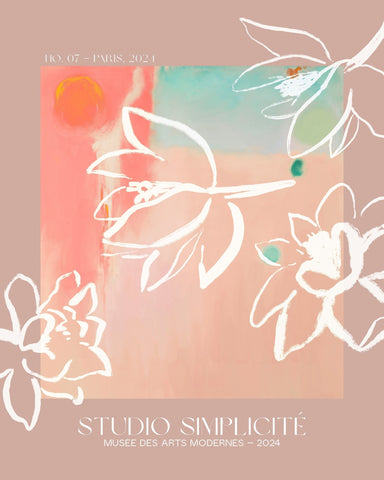 Soft Floral Sunset