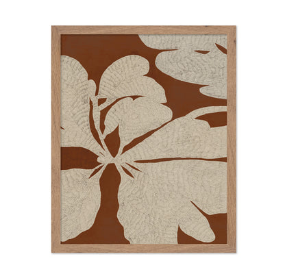 Textured Leaf Pattern