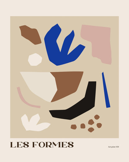 Abstract Organic Shapes No2