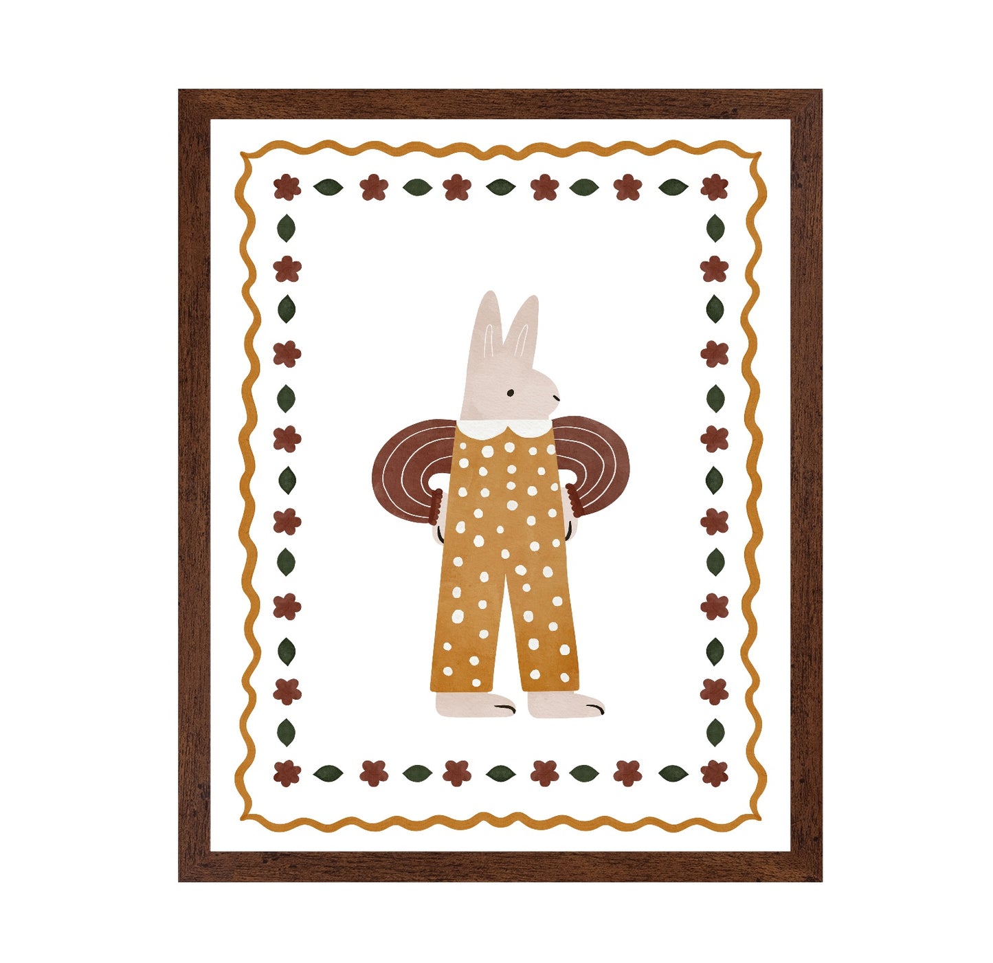 Bunny in Overalls