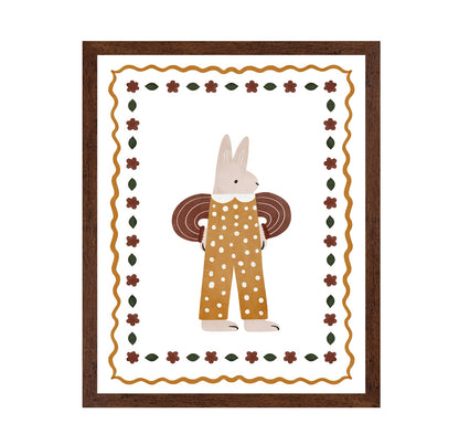 Bunny in Overalls