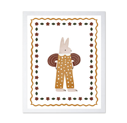 Bunny in Overalls