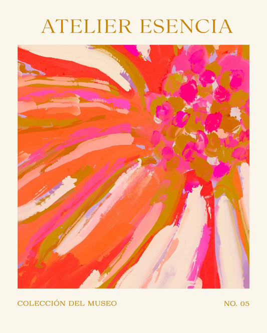 Vibrant Floral Burst No1