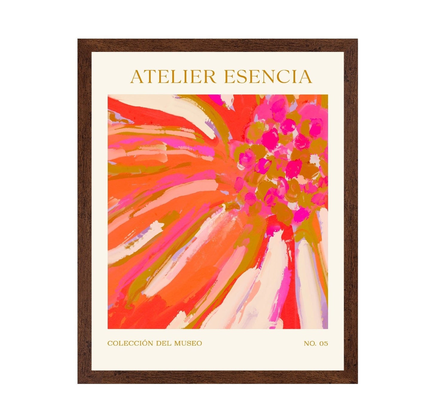 Vibrant Floral Burst No1