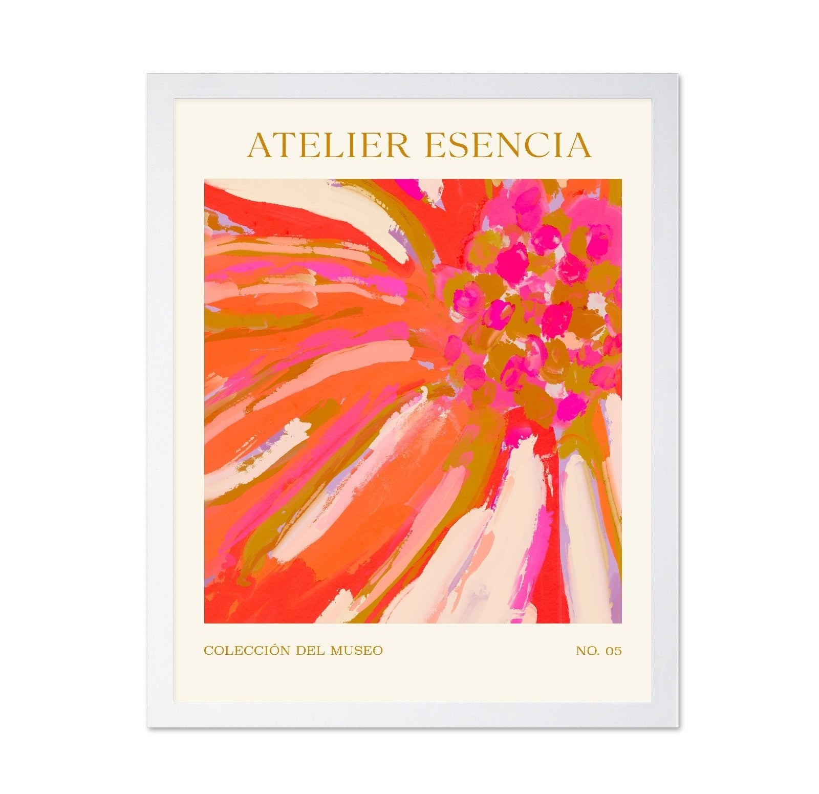 Vibrant Floral Burst No1