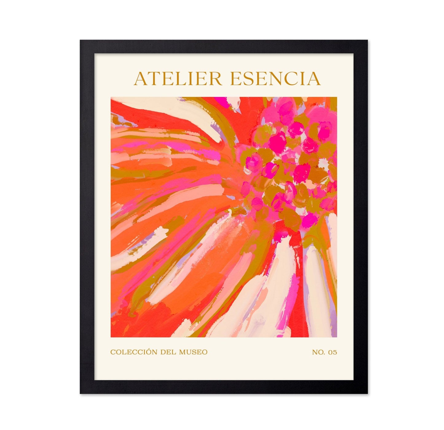Vibrant Floral Burst No1