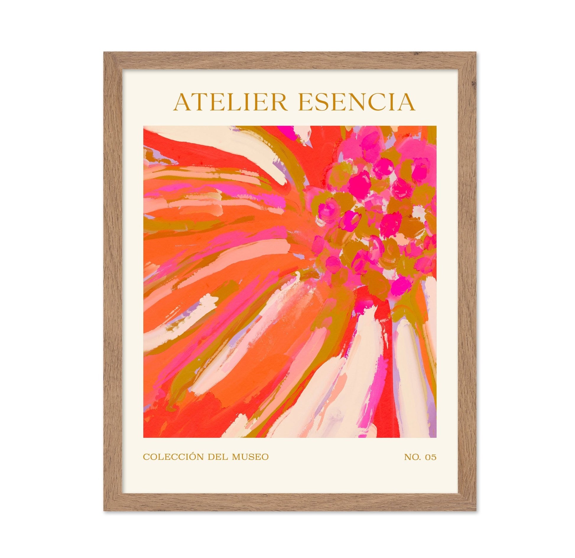 Vibrant Floral Burst No1