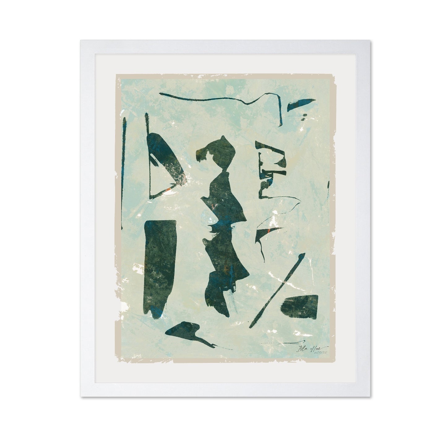 Isla Blue Abstract