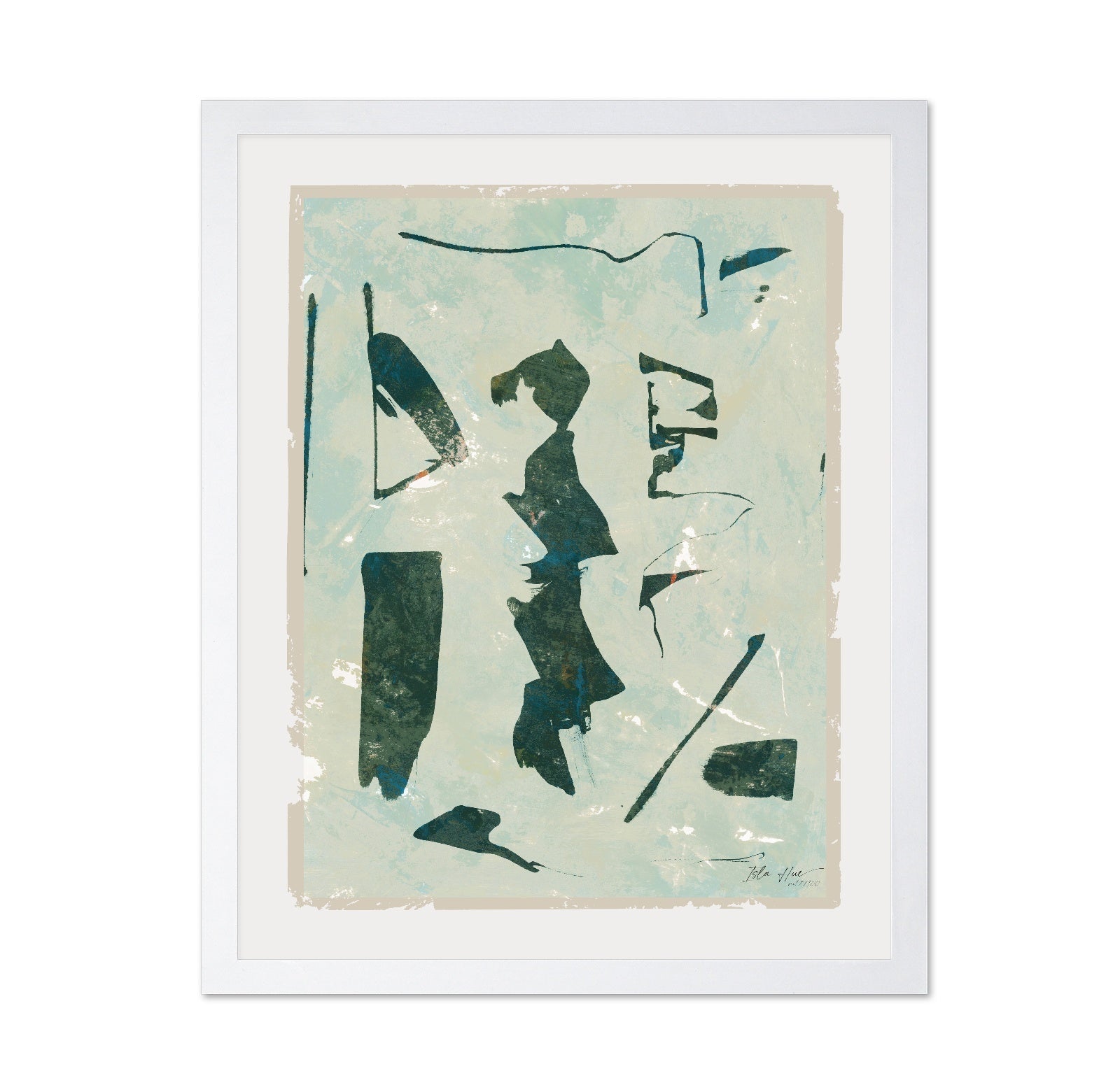 Isla Blue Abstract