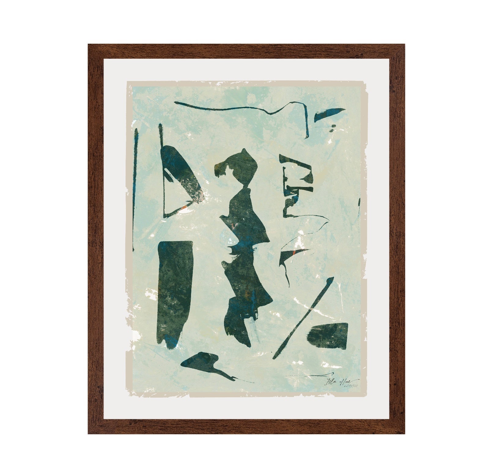 Isla Blue Abstract