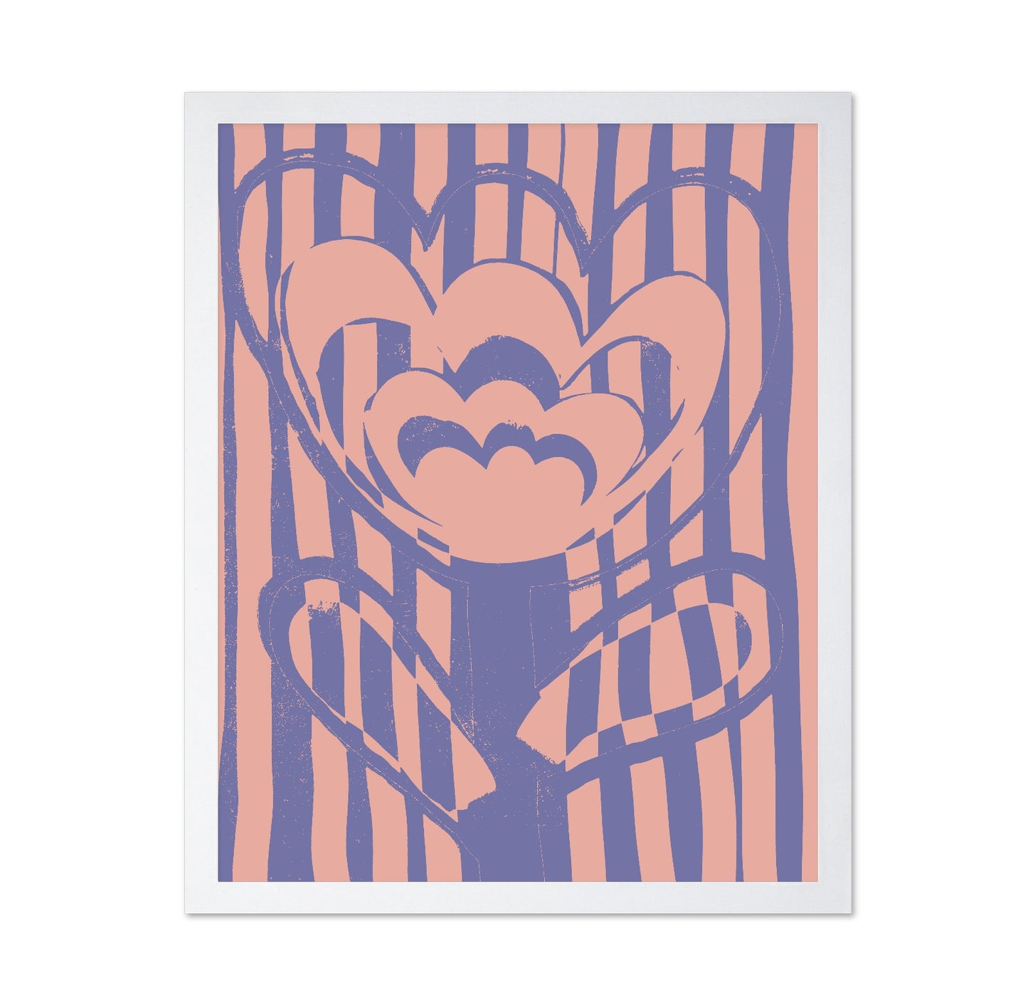 Layered Heart Pattern