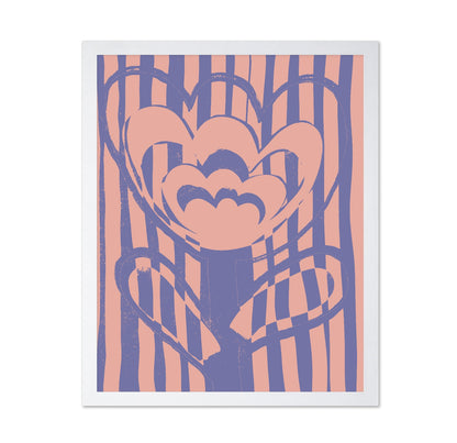 Layered Heart Pattern