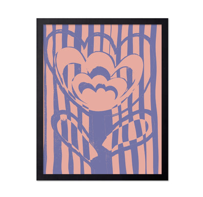 Layered Heart Pattern