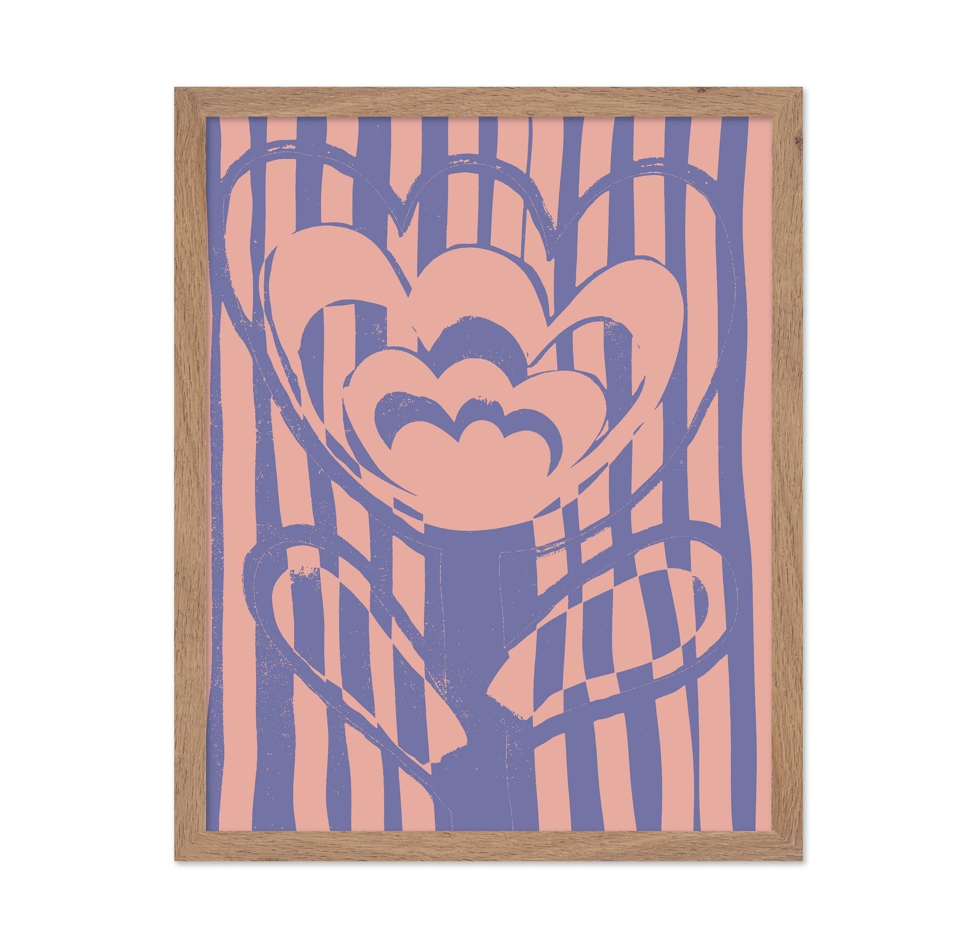Layered Heart Pattern