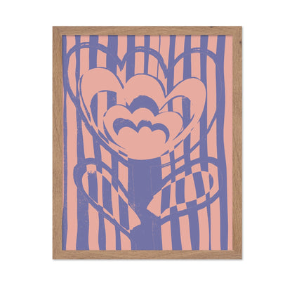 Layered Heart Pattern