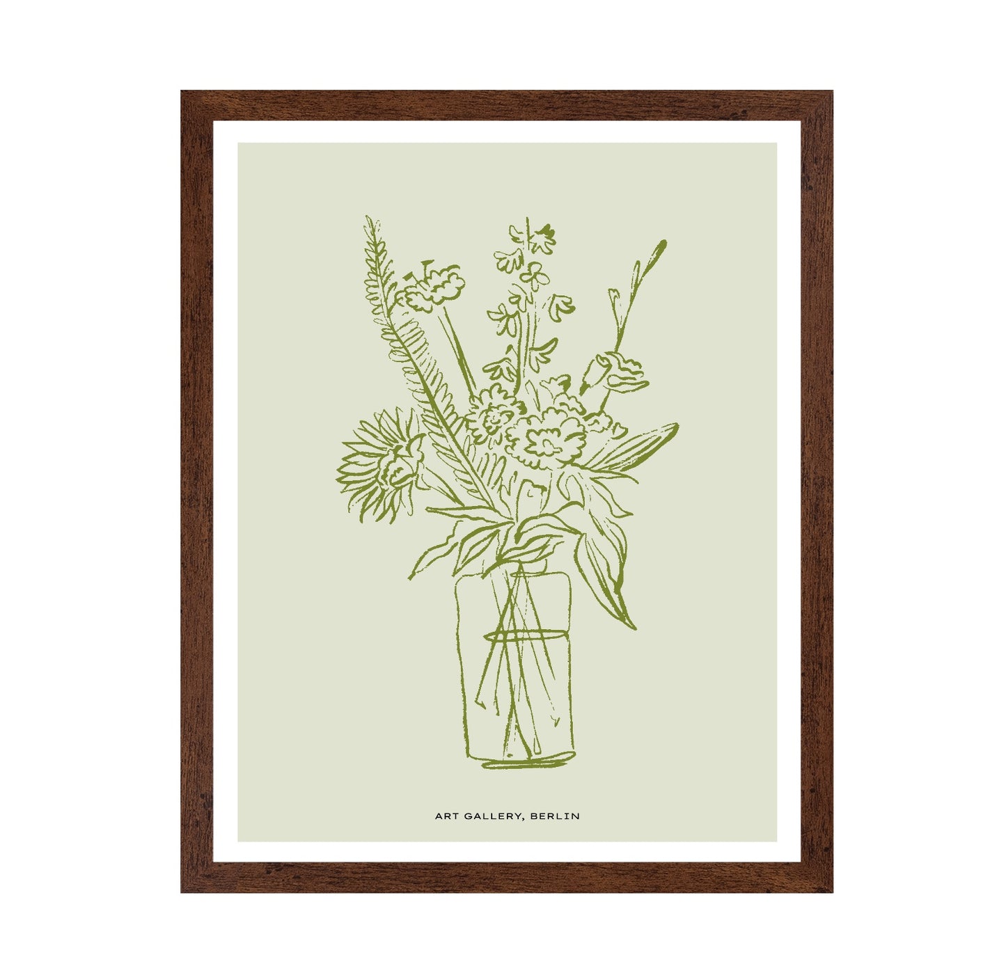 Botanical Line Bouquet No2