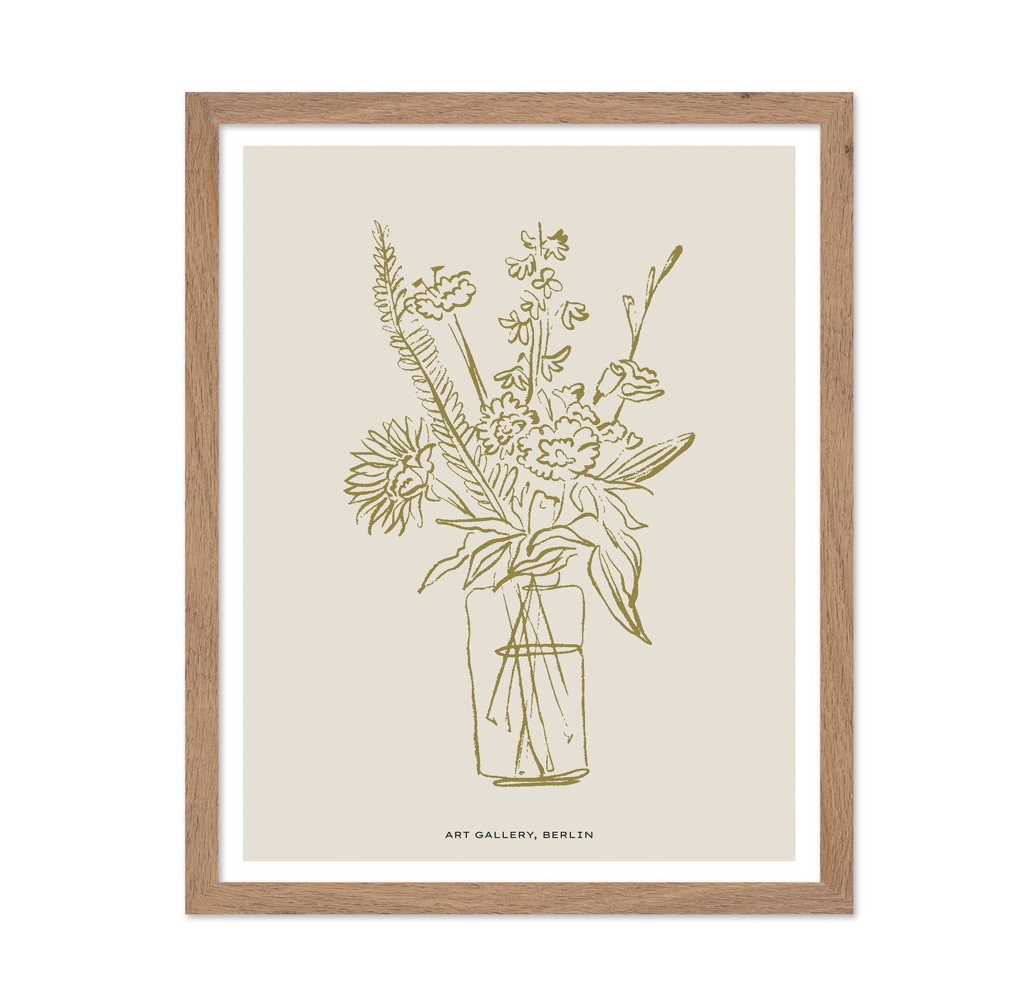 Botanical Line Bouquet No2