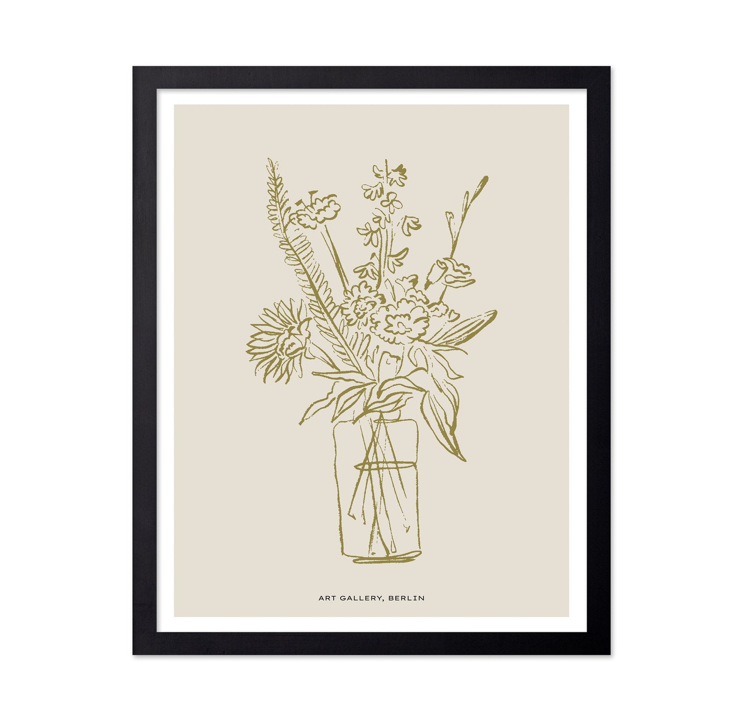 Botanical Line Bouquet No2