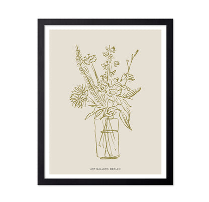 Botanical Line Bouquet No2