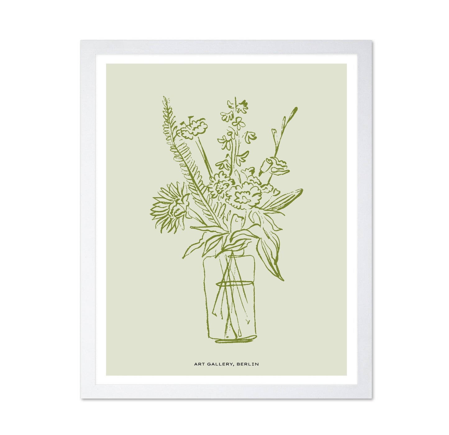 Botanical Line Bouquet No2