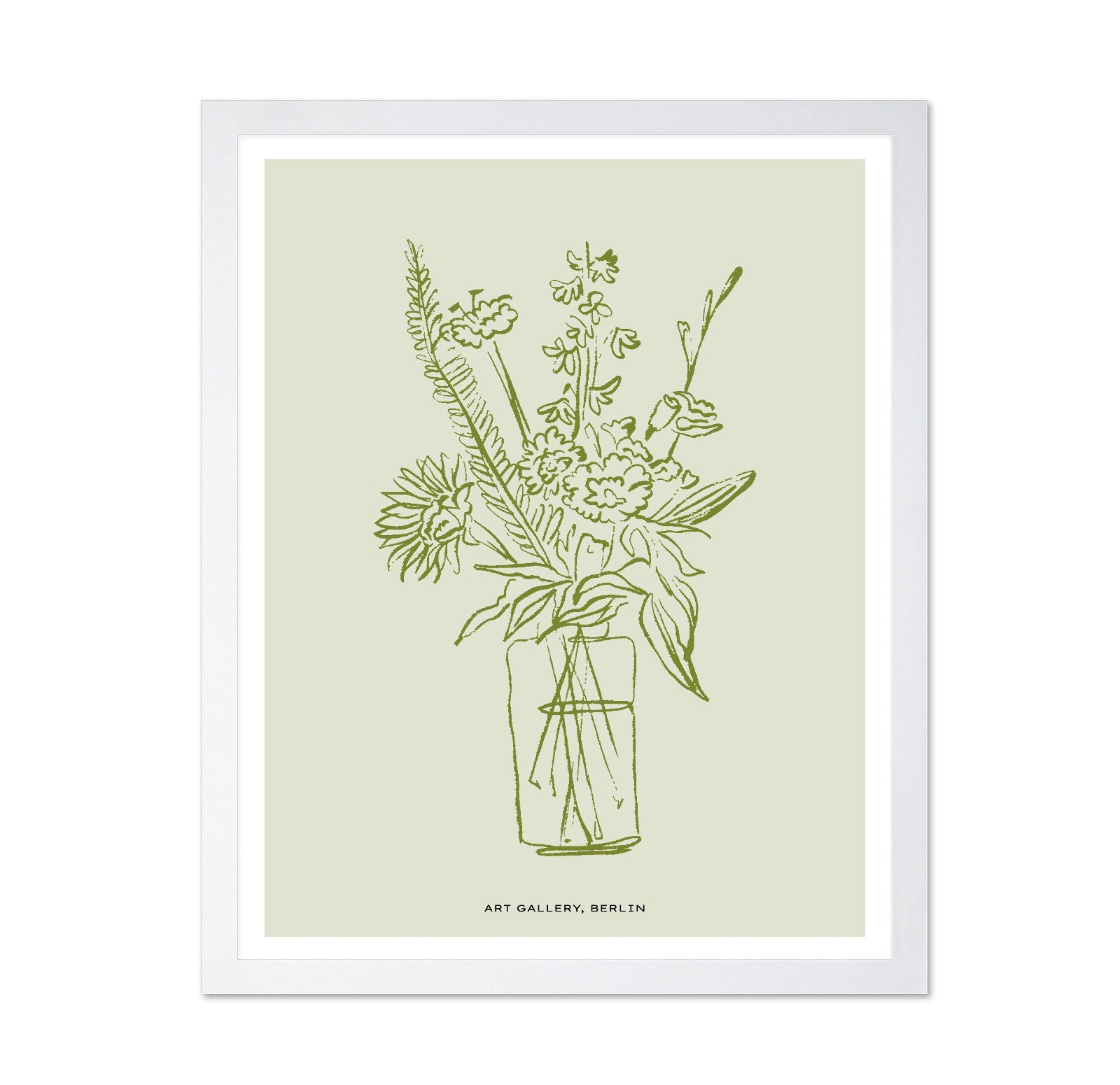 Botanical Line Bouquet No2