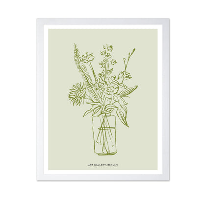 Botanical Line Bouquet No2