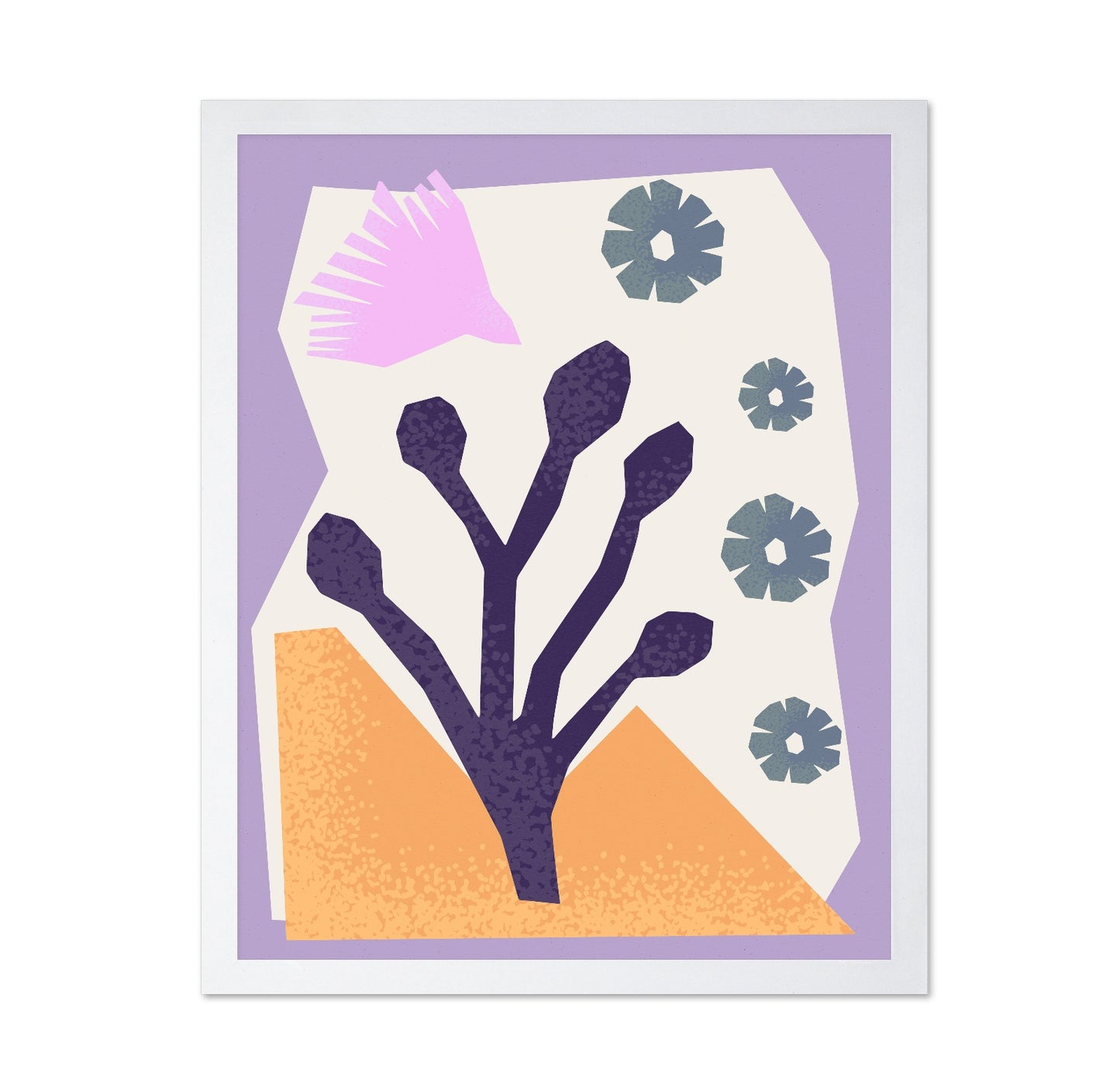 Abstract Desert Plant