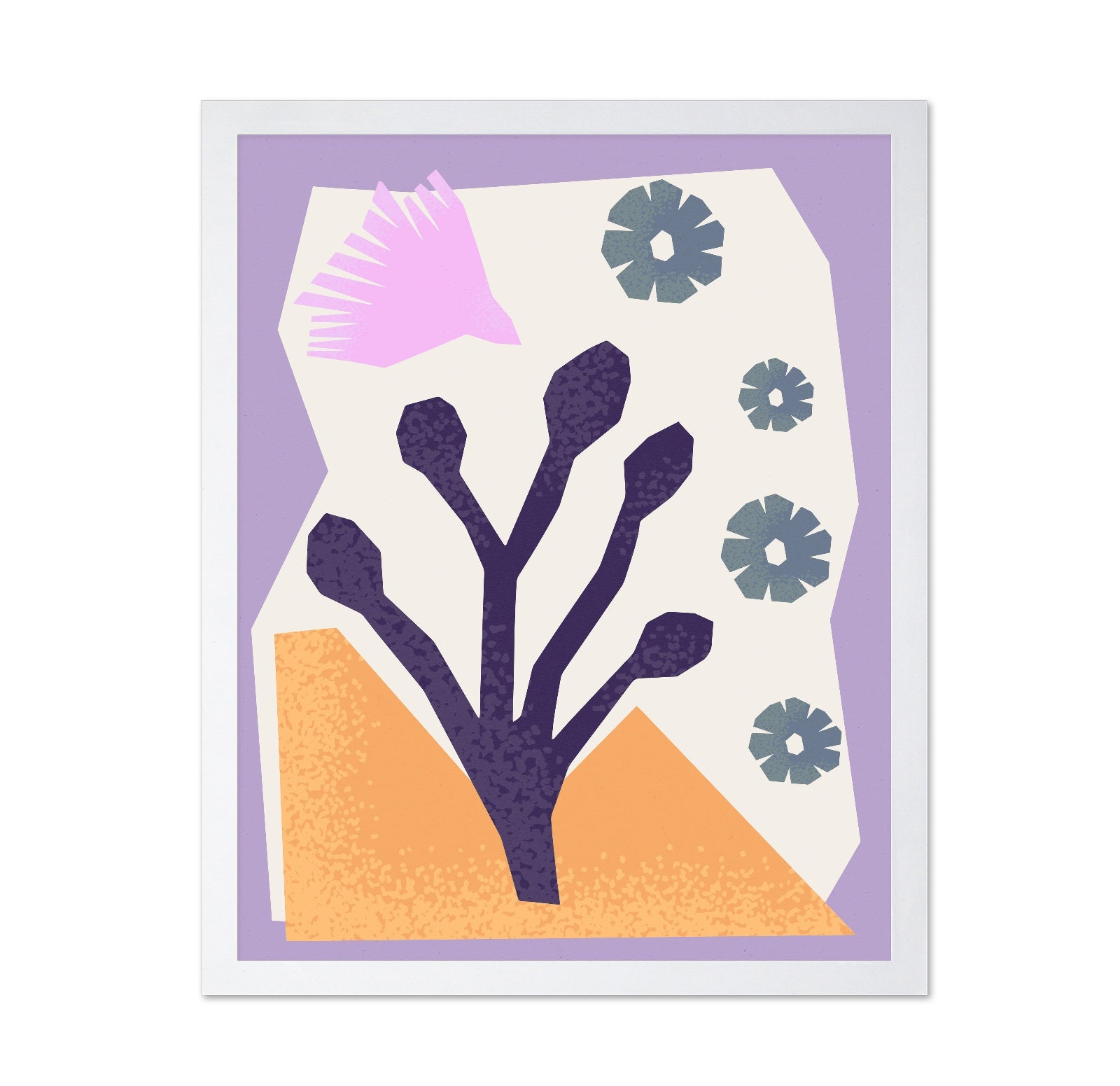 Abstract Desert Plant