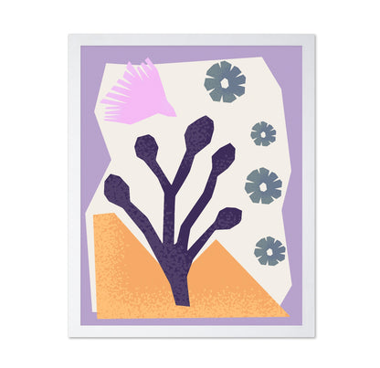 Abstract Desert Plant