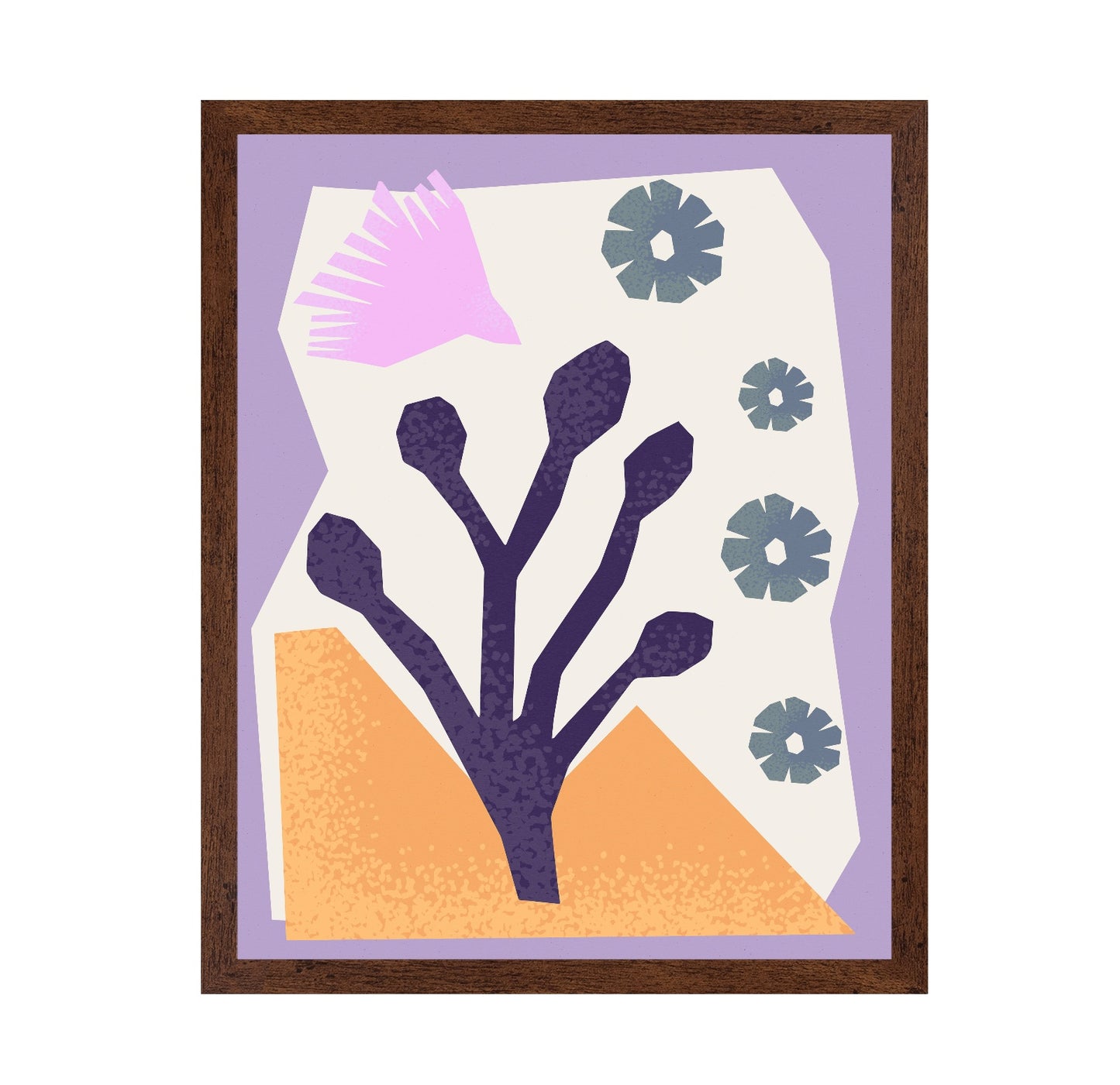 Abstract Desert Plant