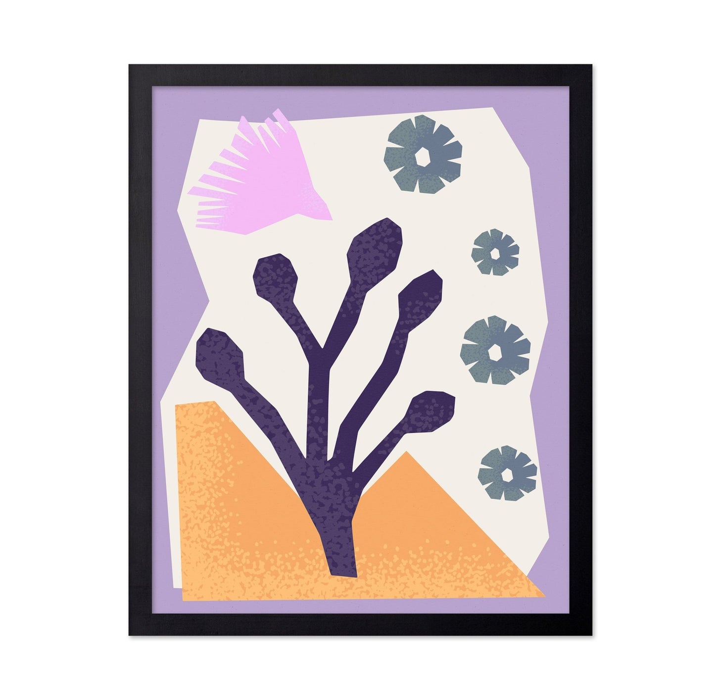 Abstract Desert Plant