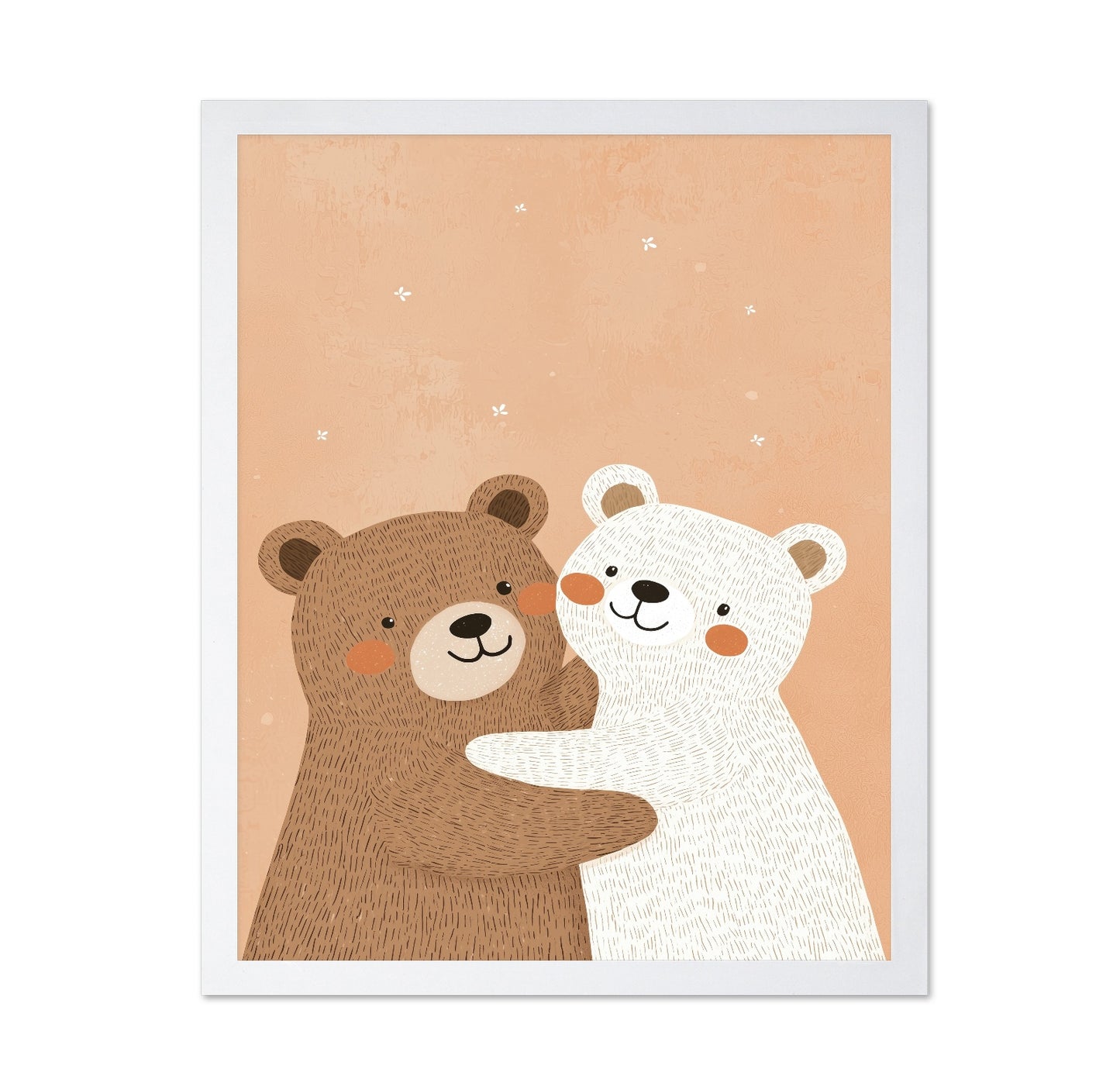 Hugging Bear Friends