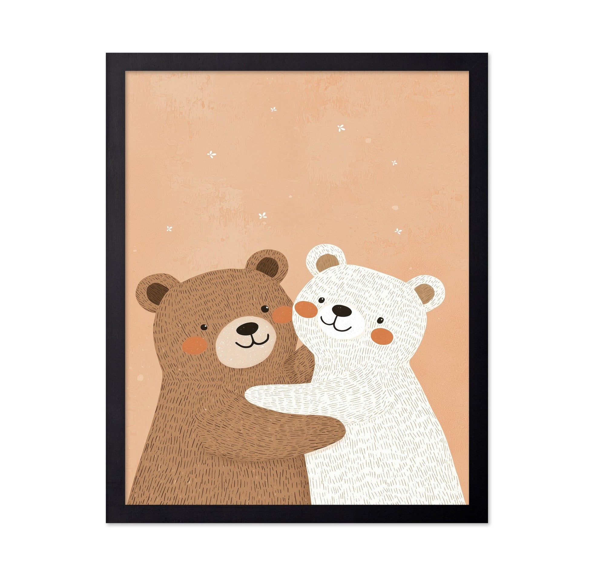Hugging Bear Friends