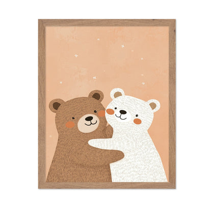 Hugging Bear Friends