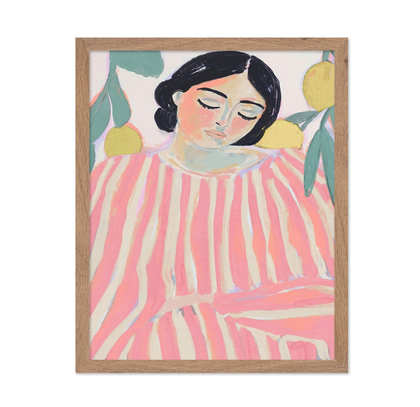 Lemon Dress Portrait