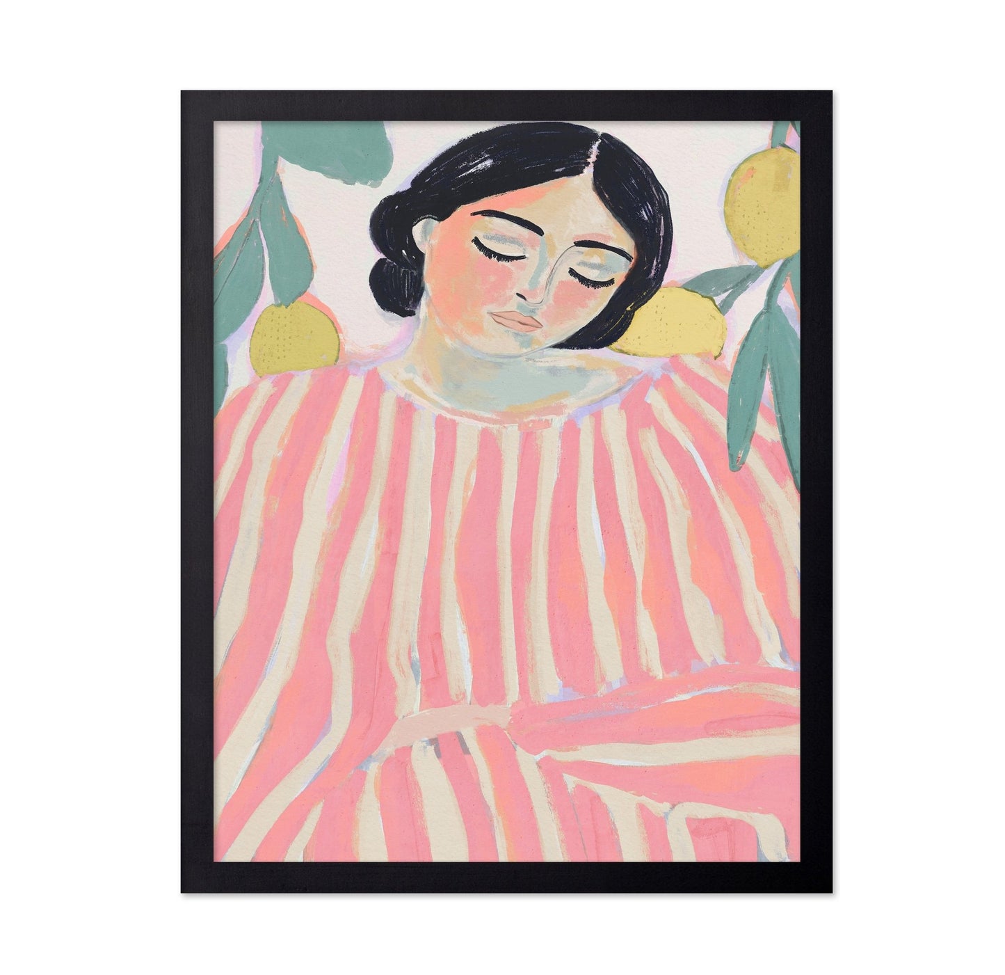 Lemon Dress Portrait