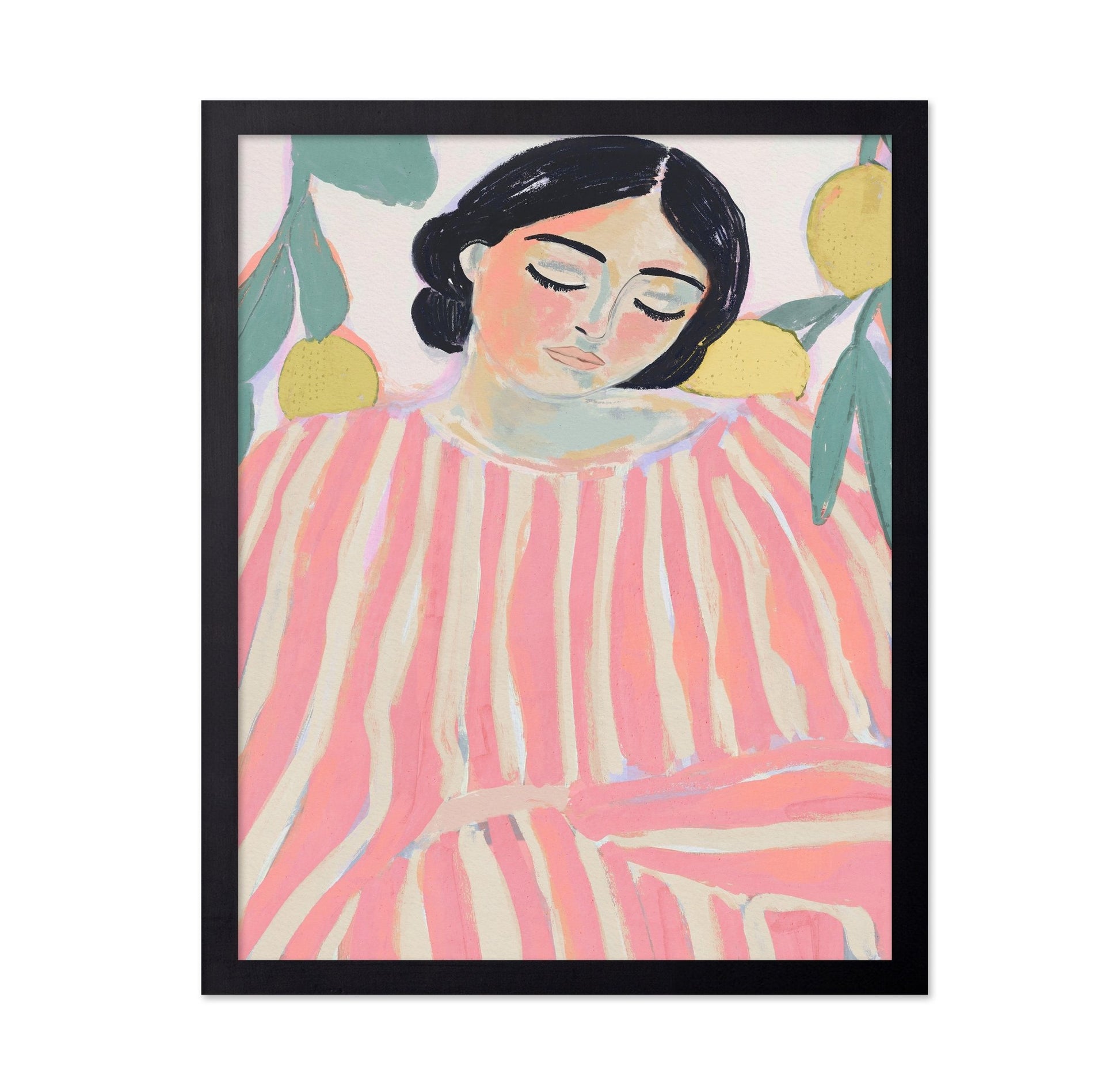 Lemon Dress Portrait