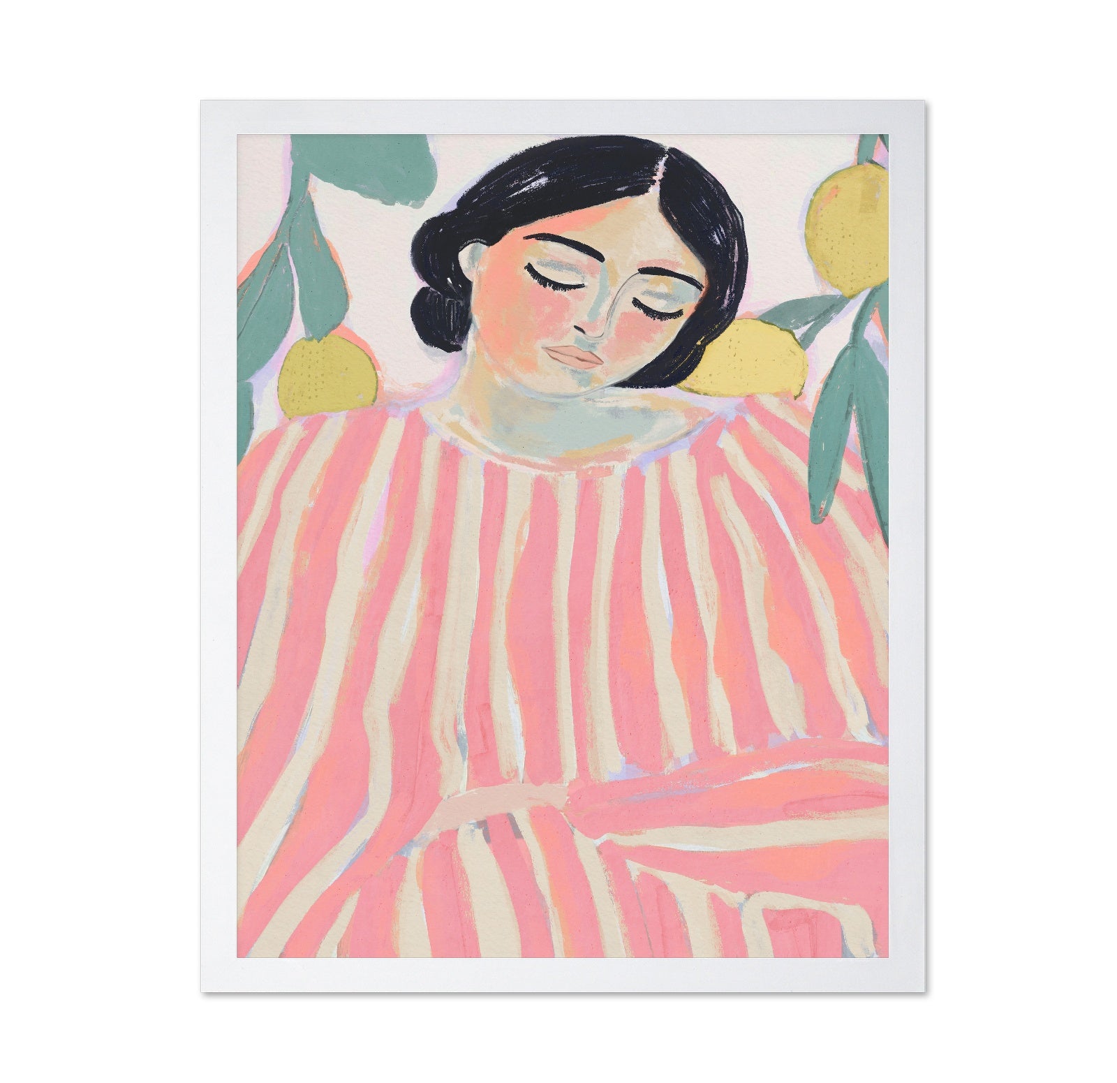 Lemon Dress Portrait